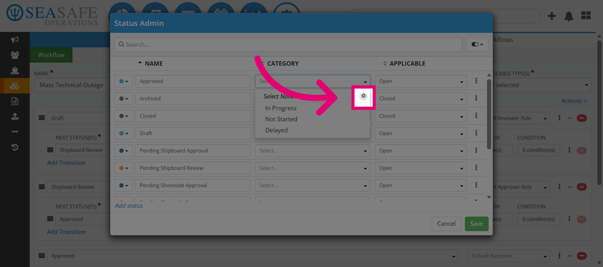 Access Category Management