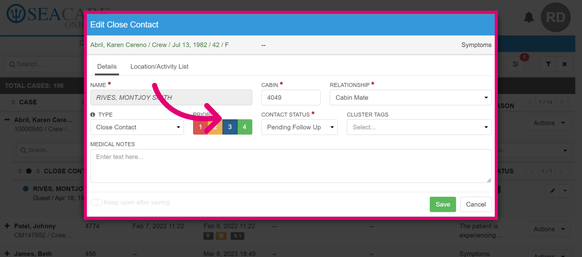 Review the 'Details' tab