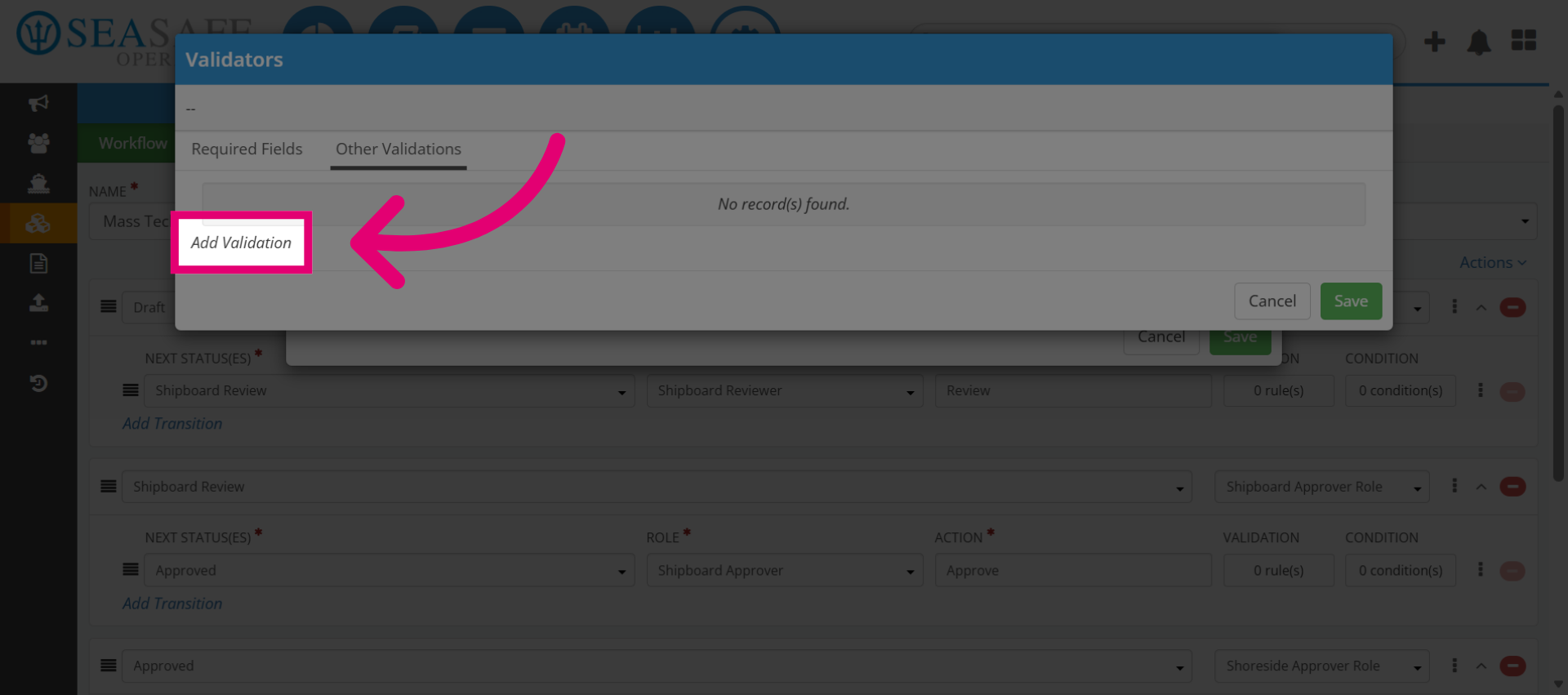 Add Validation