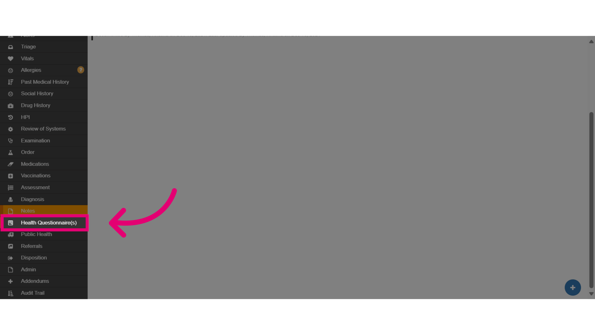 Click Health Questionnaires