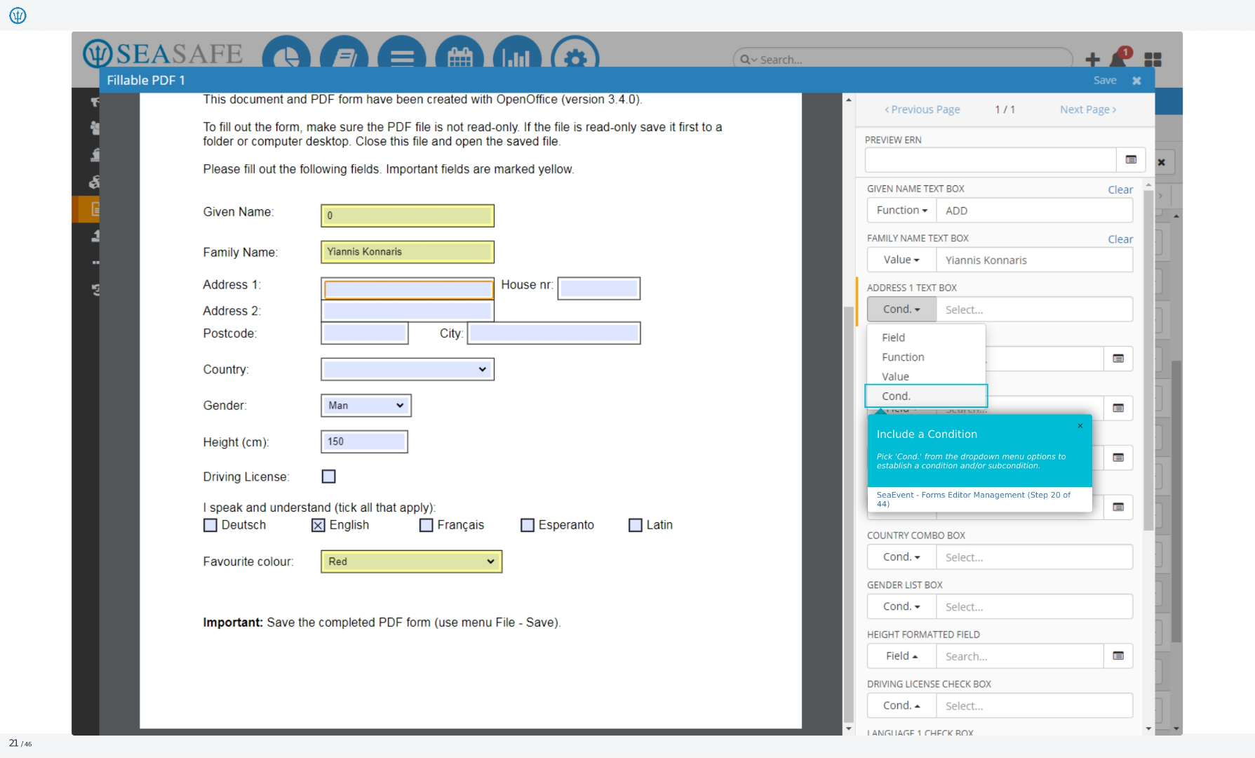 Fillable PDF 1