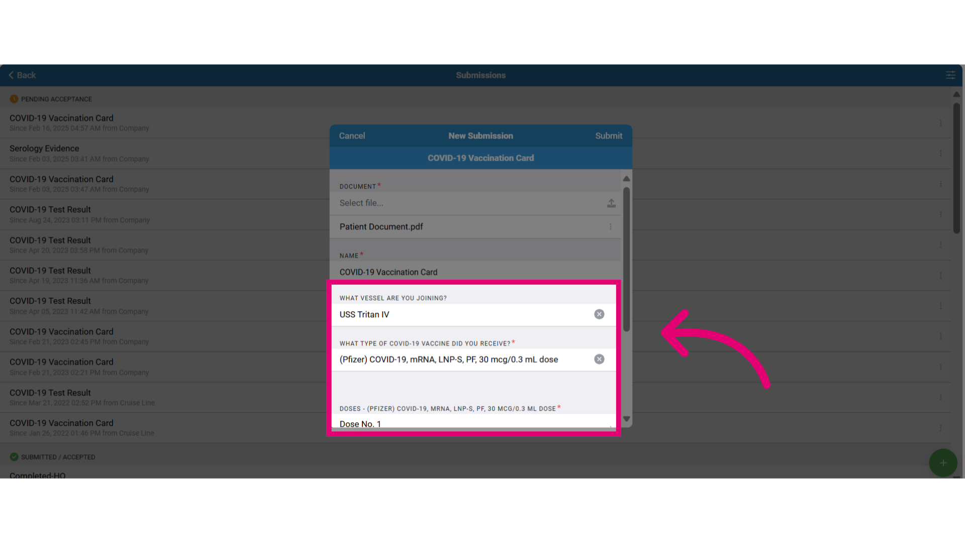 Complete all of the required fields (indicated by a red asterisk*)