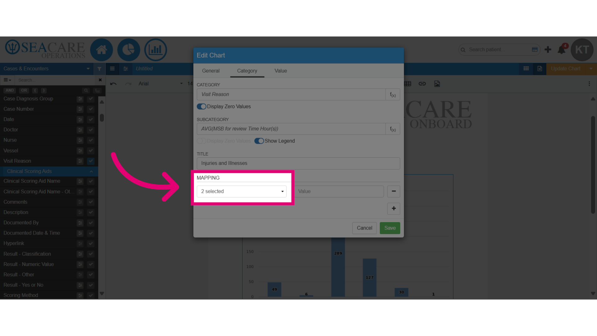 Verify the number selected