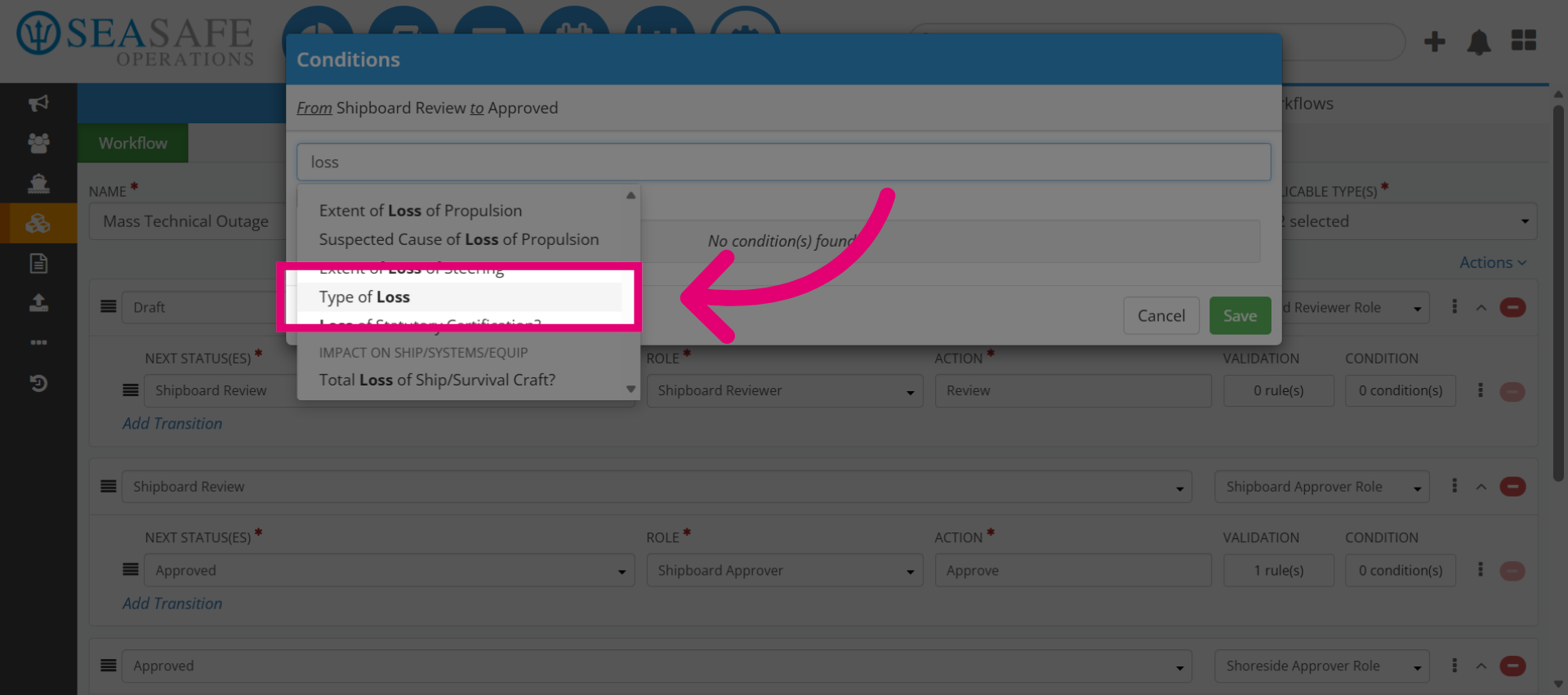 Access Condition Type