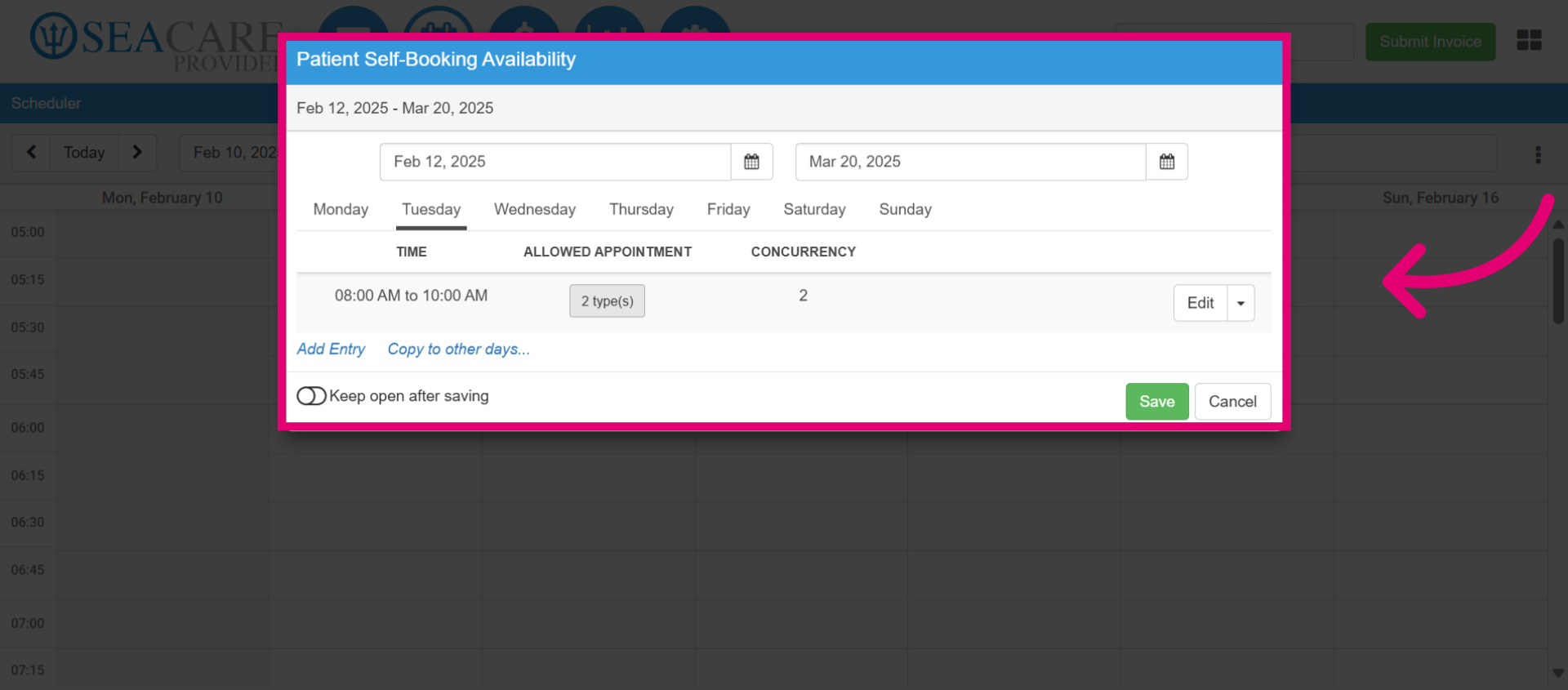 View Appointment Details