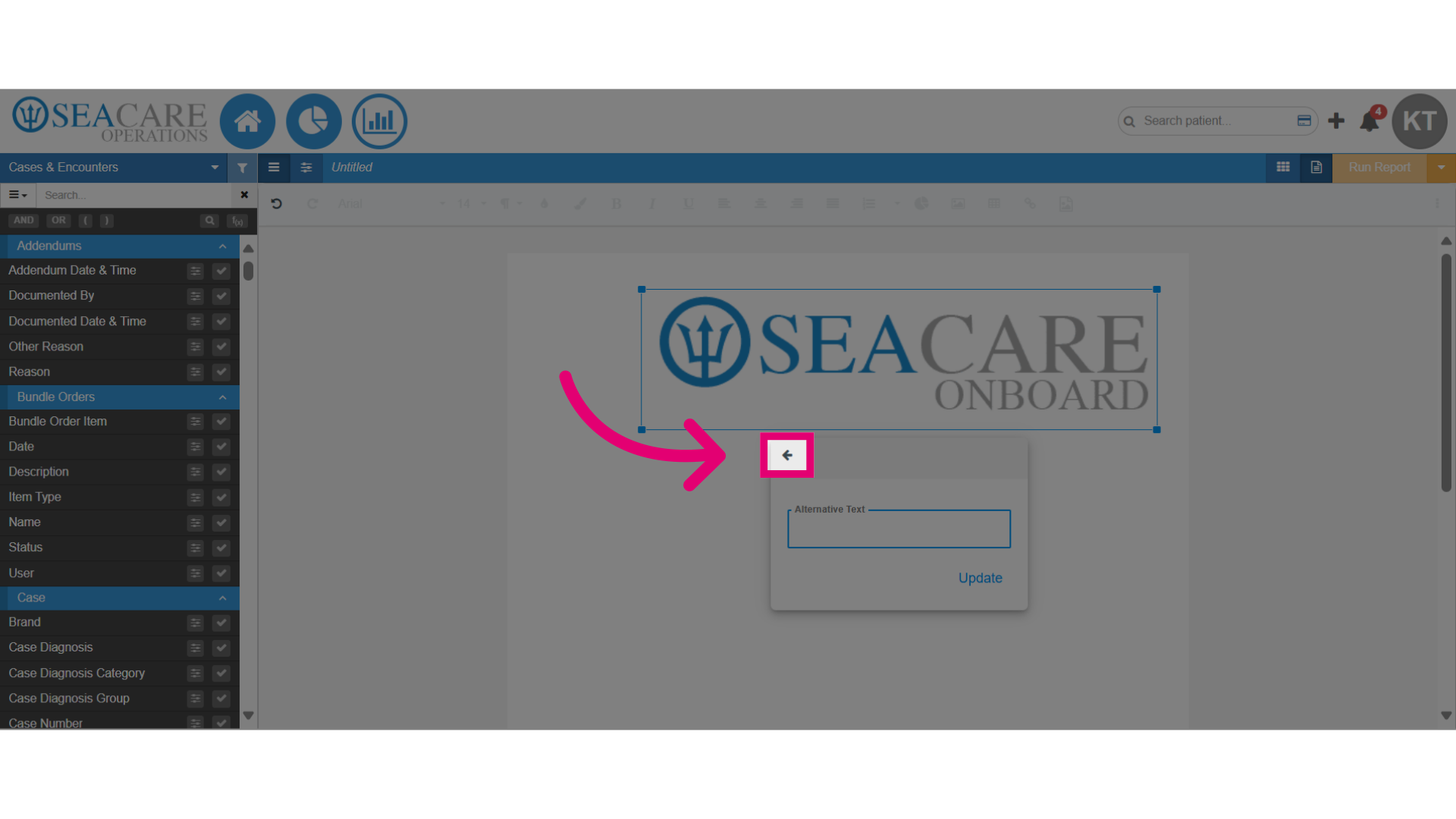 Choose alternative text if desired