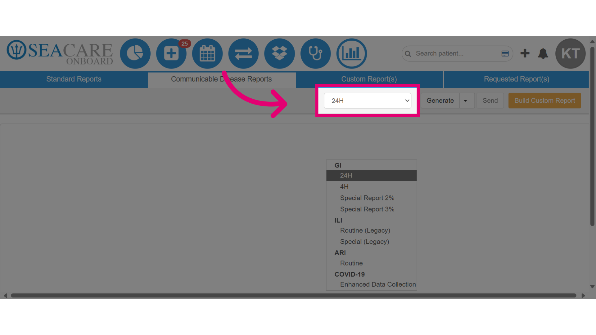 Select the 24H dropdown