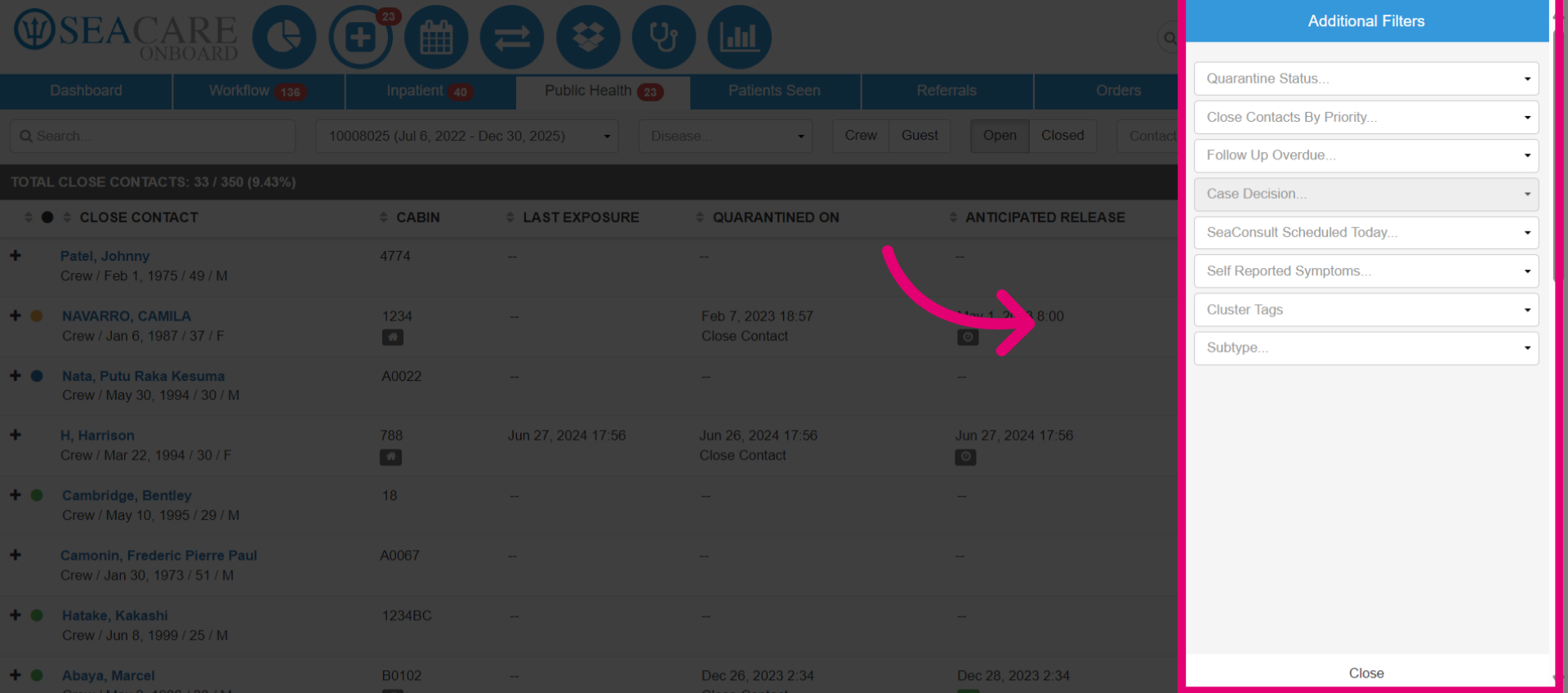 Additional Filters