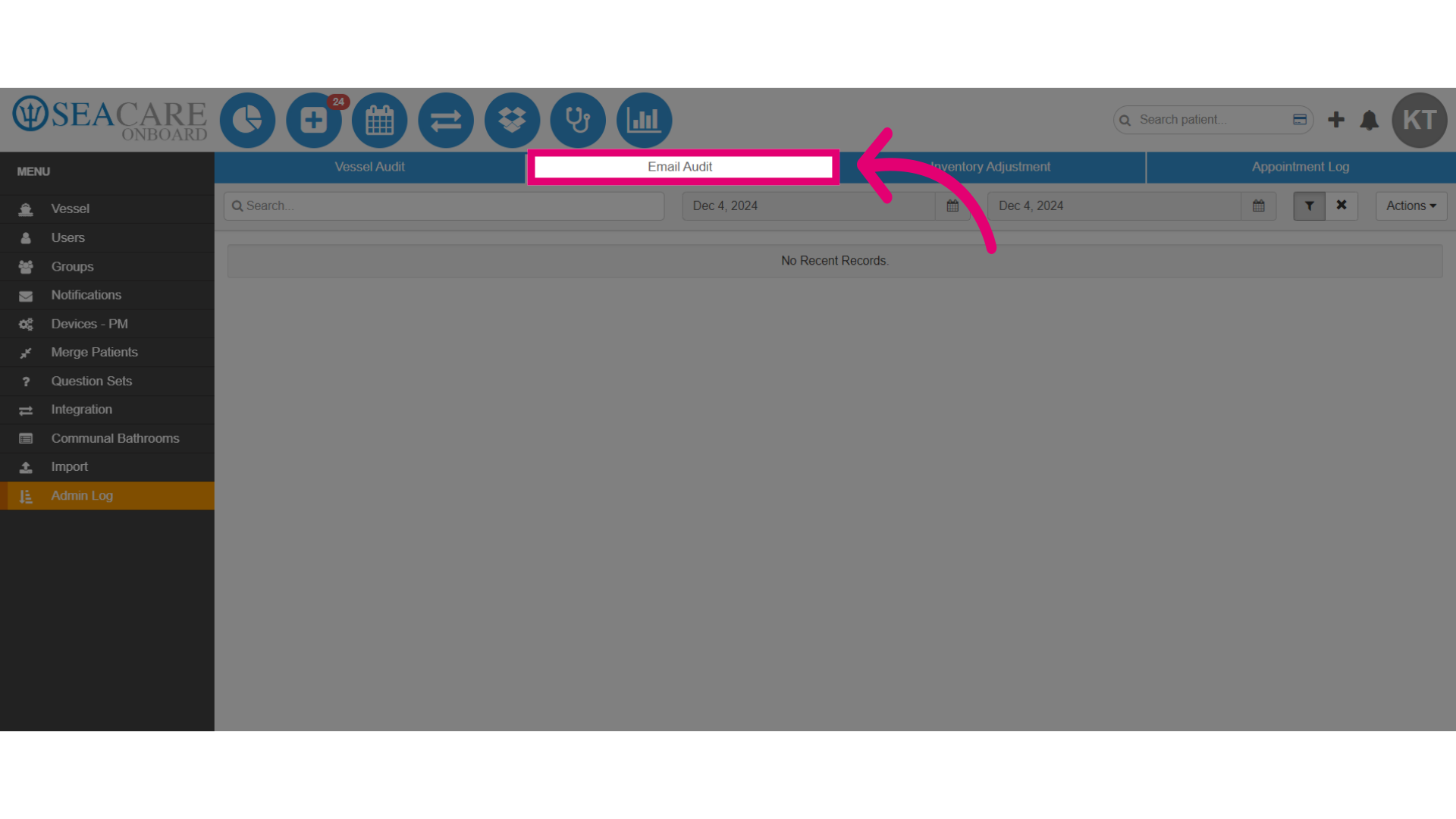 Select Email Audit