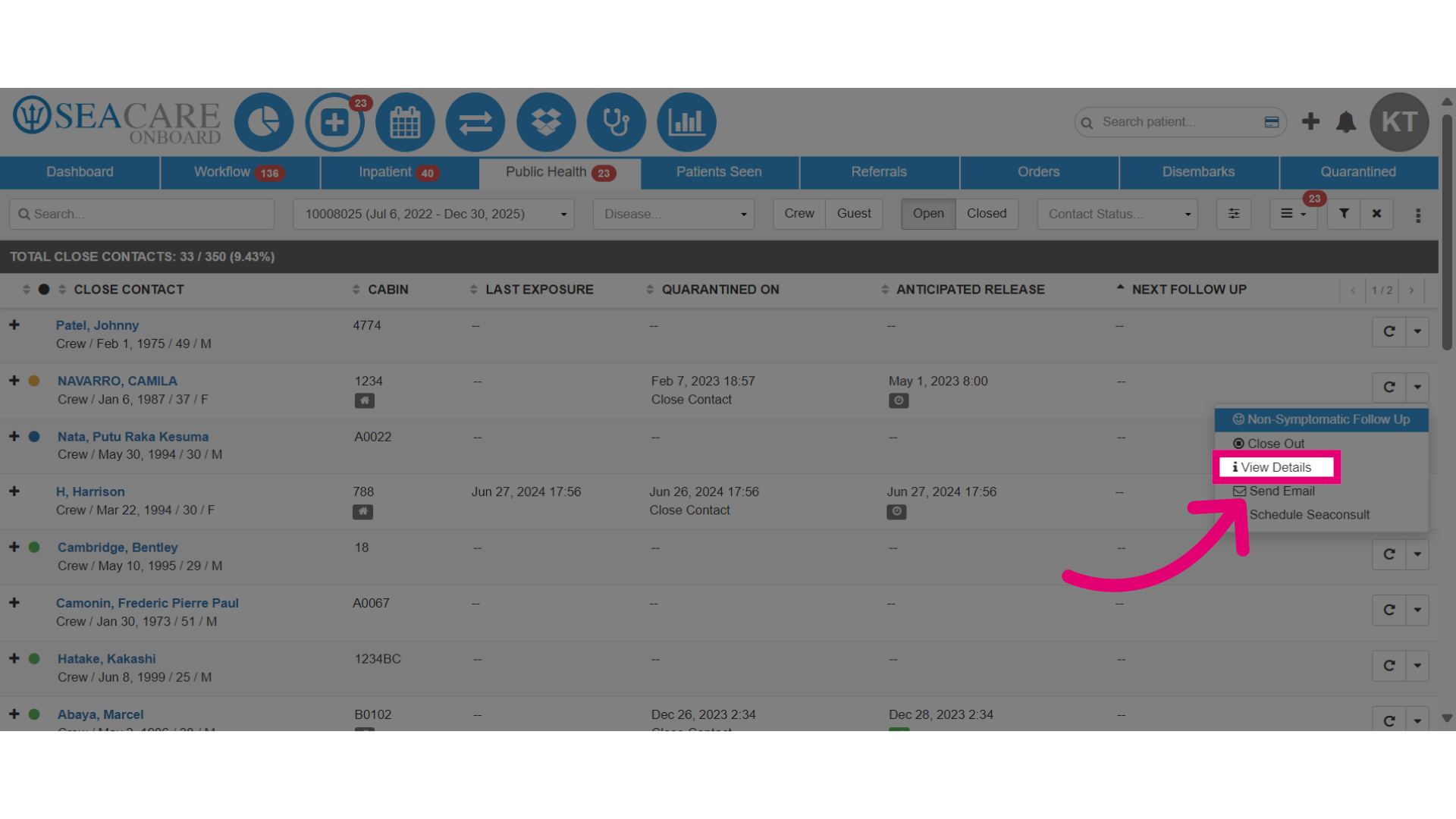 Click 'View Details'