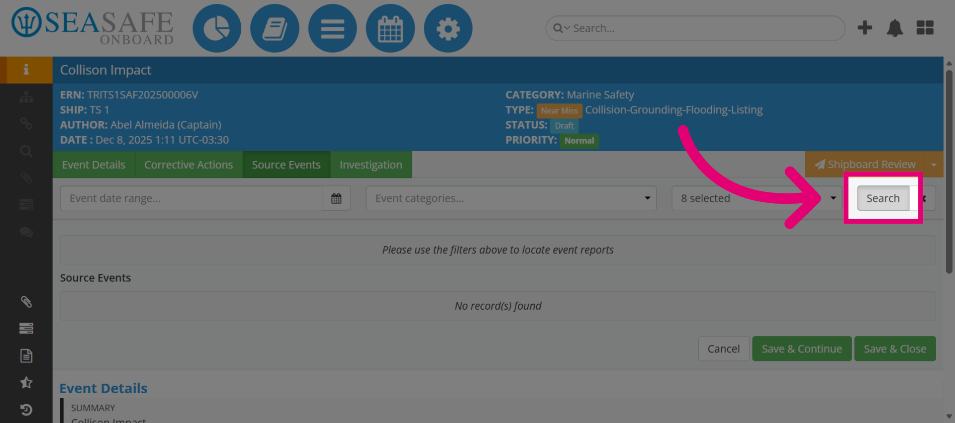 Open Search Function
