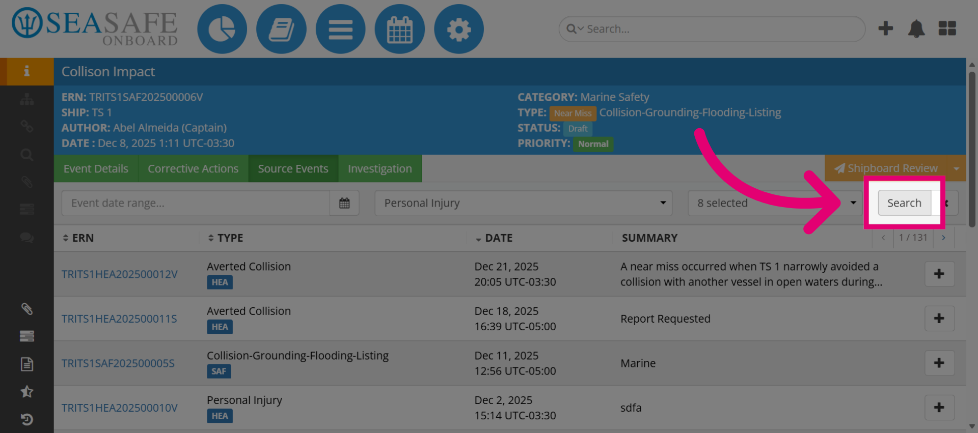 Execute Category Search