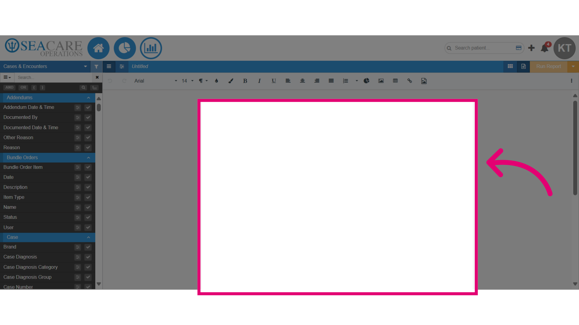 View the Document Editor