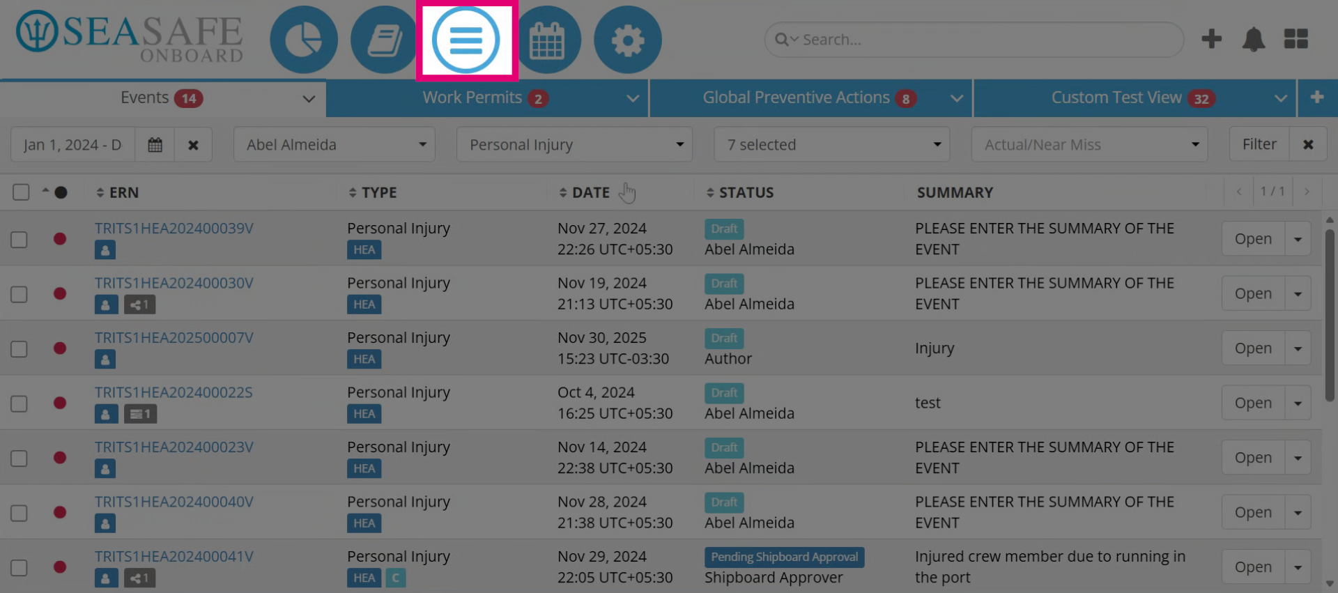 Access the 'Workflow Module'