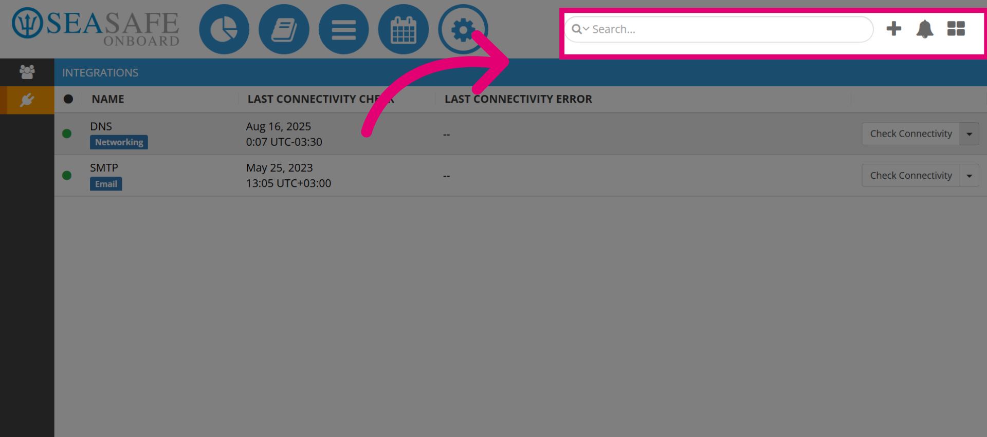 Perform a Manual Connectivity Check