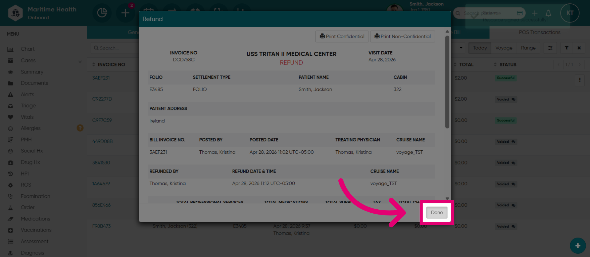 Complete Refund Process