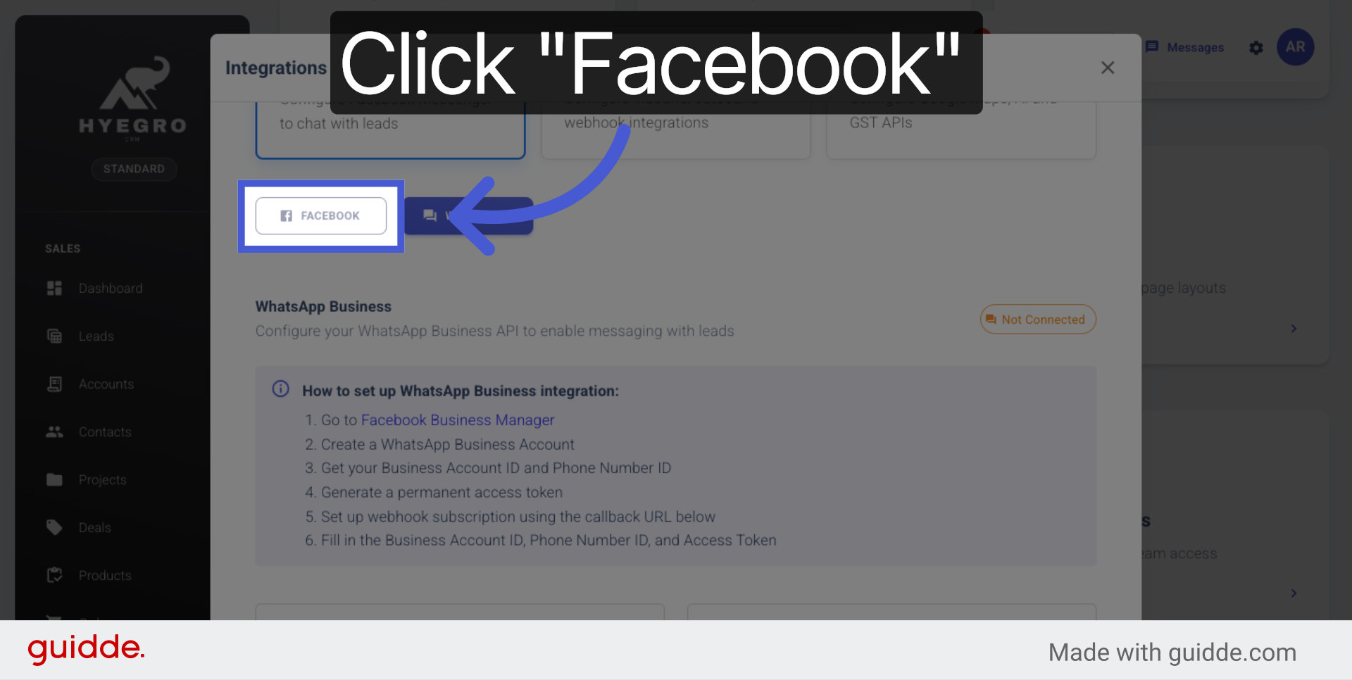 Select Facebook Integration
