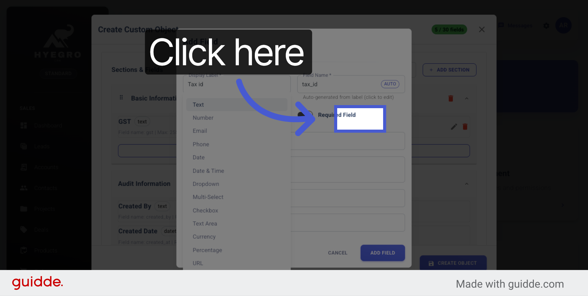 Access Additional Settings