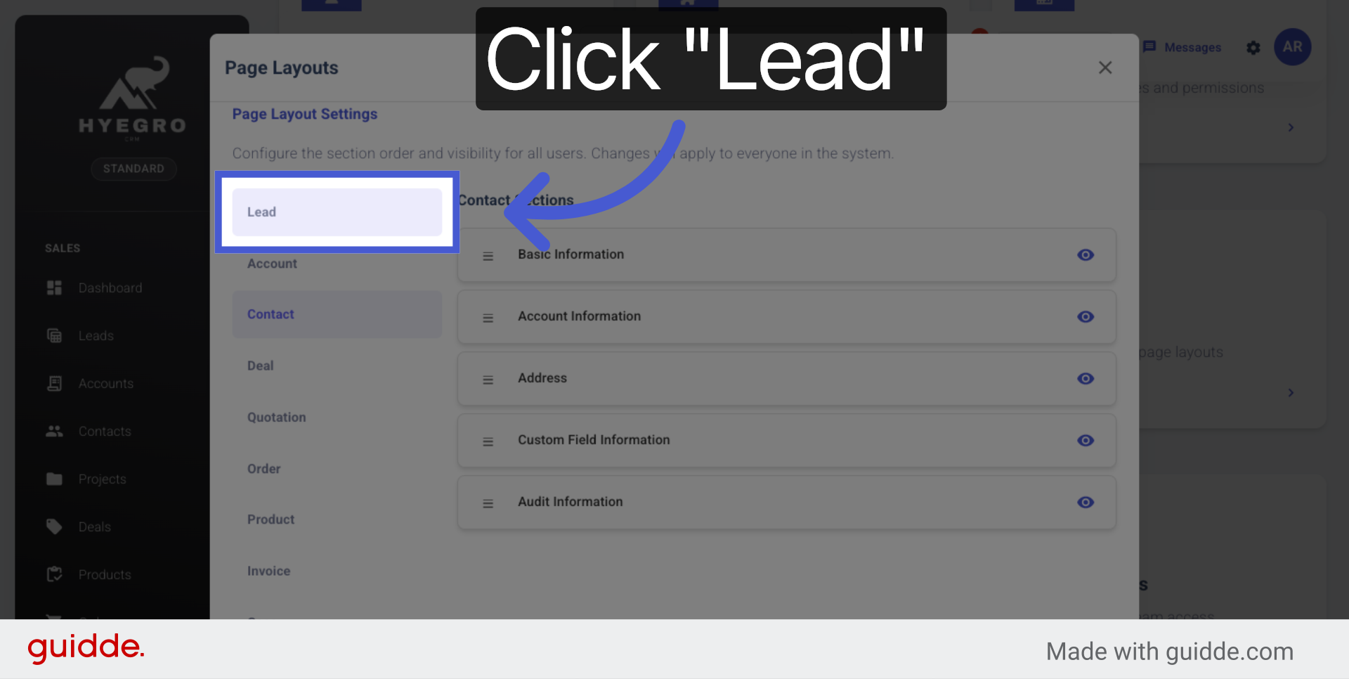 Select Lead Module