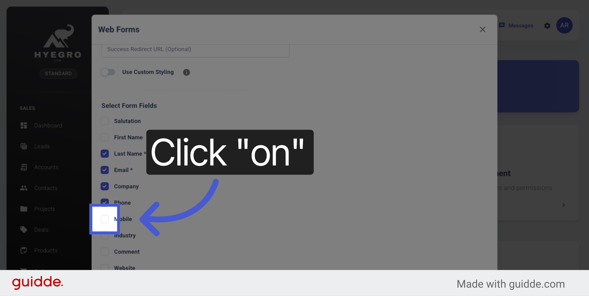 Confirm Feature Activation