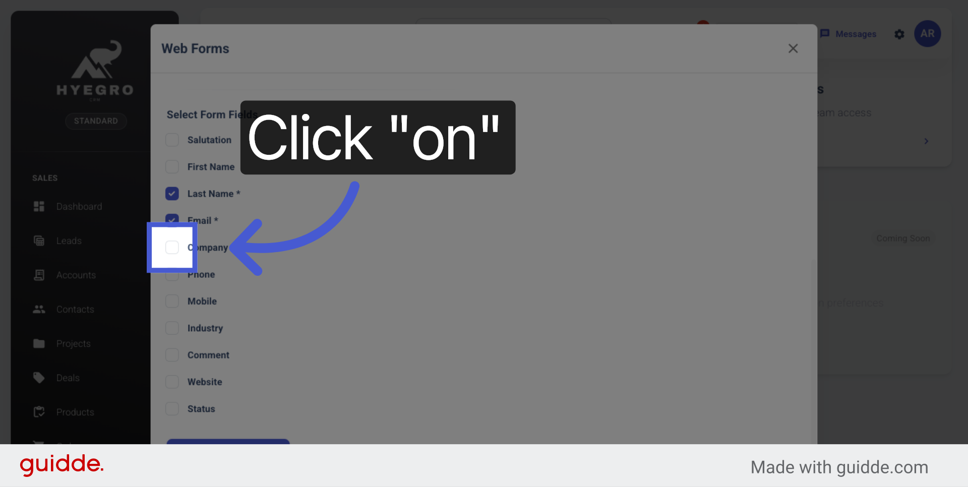 Activate Domain Settings