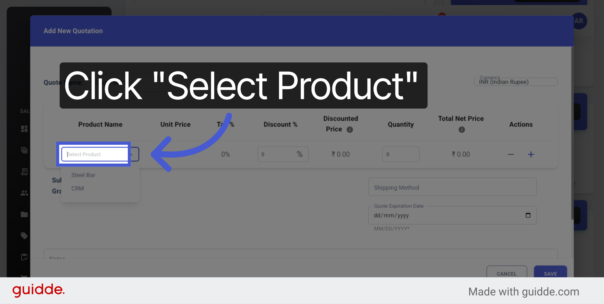 Open Product Selection
