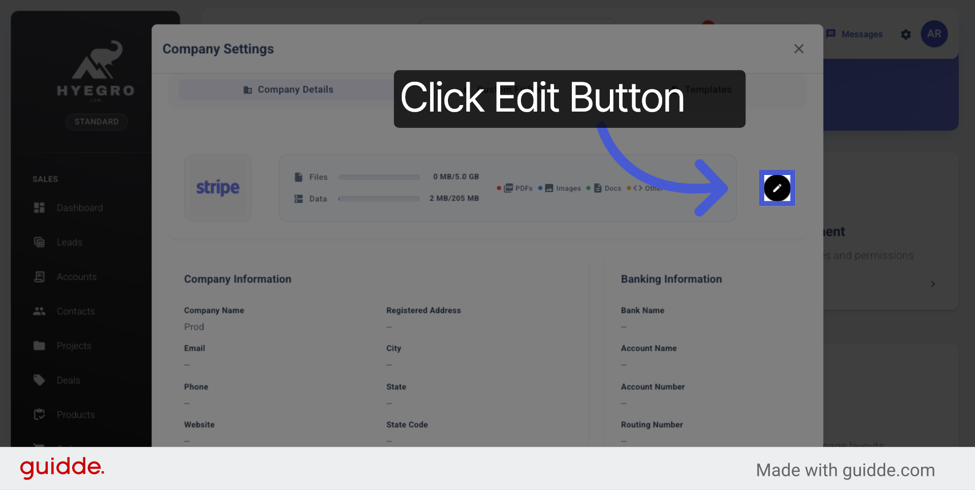 Access Company Details