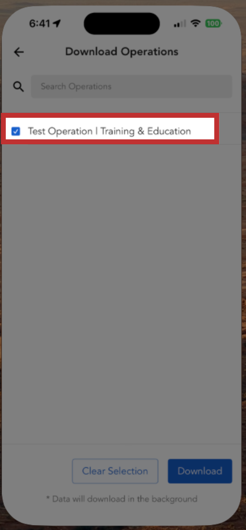 Select Operations