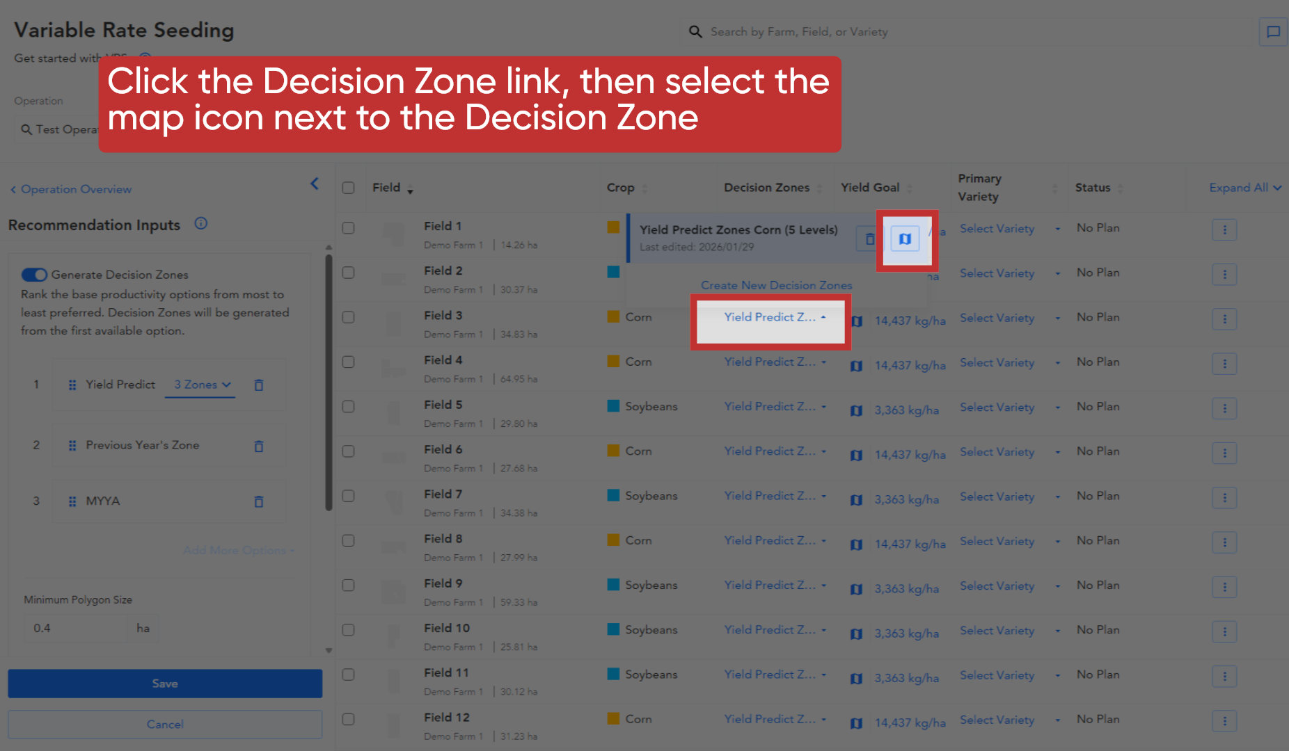 View Map Layer