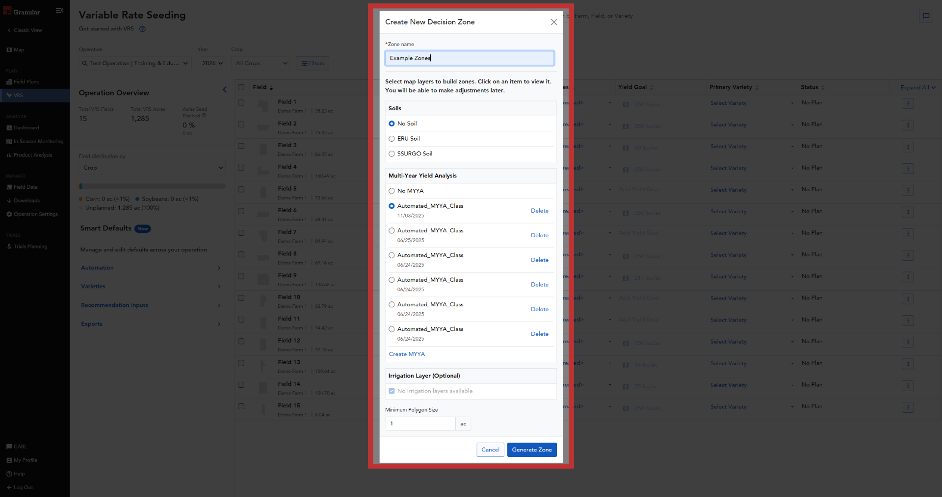 When to use MYYA