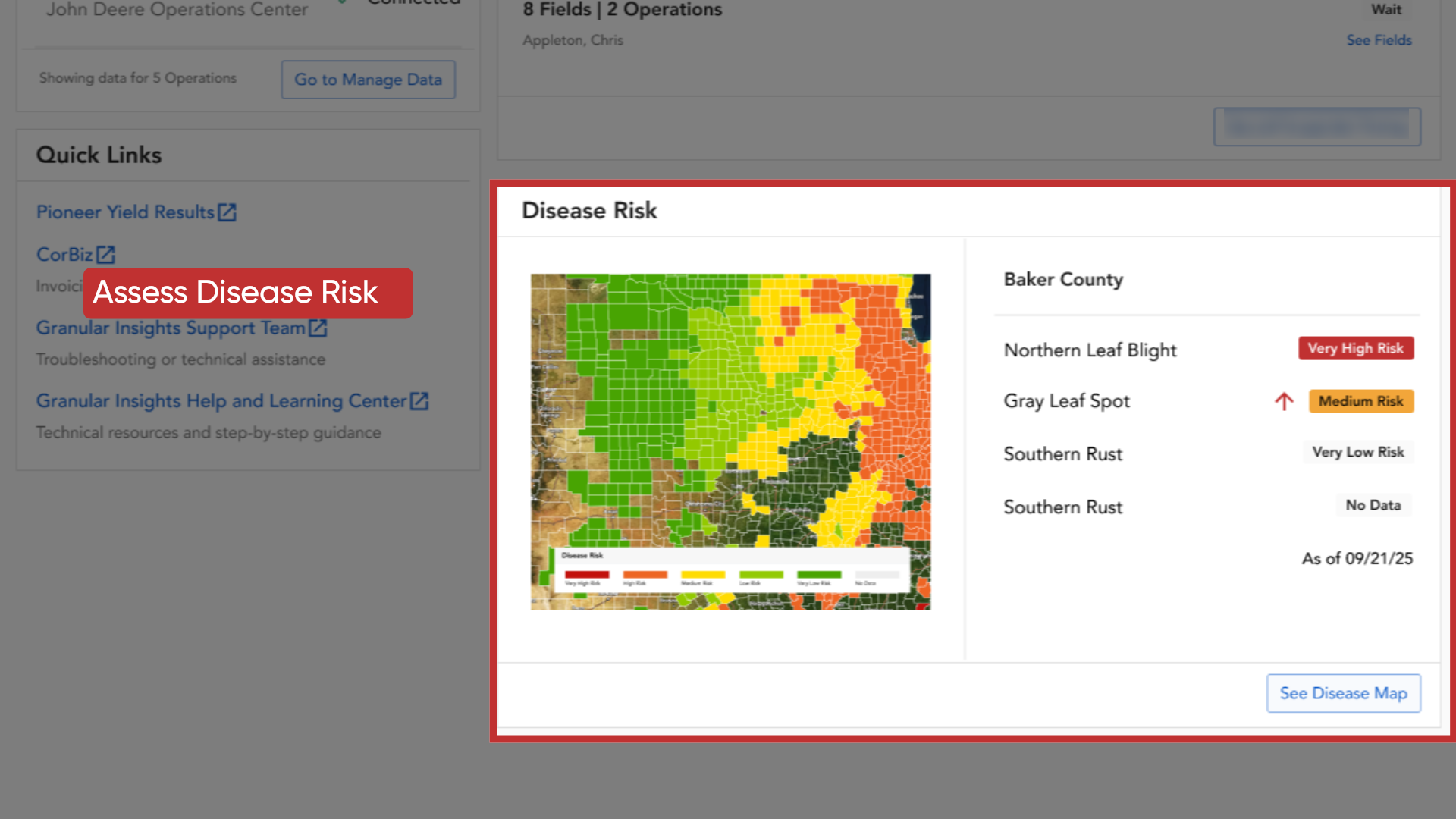 Assess Disease Risk 