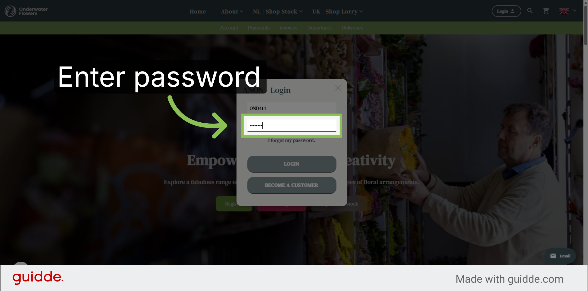Re-enter Password