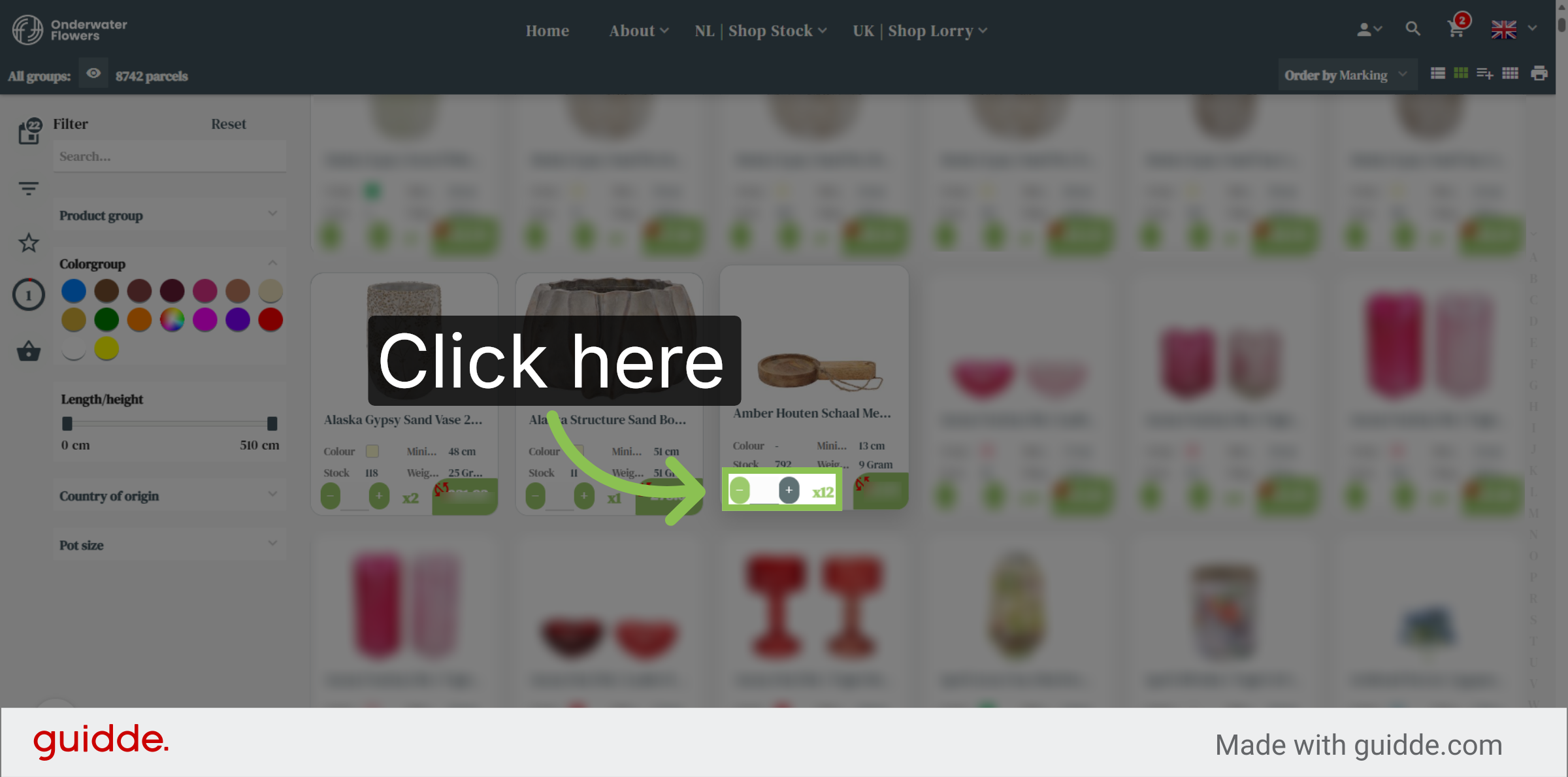 Buy Desired Amount