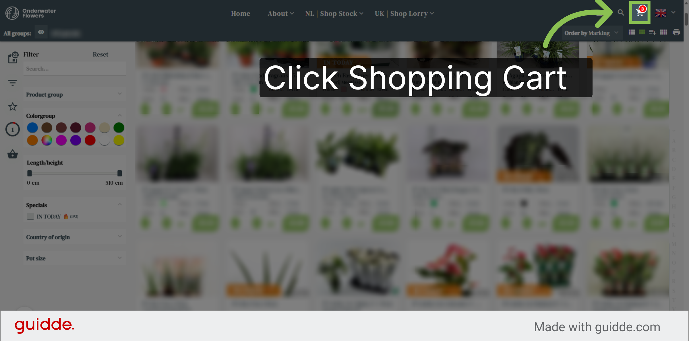 Open Shopping Basket
