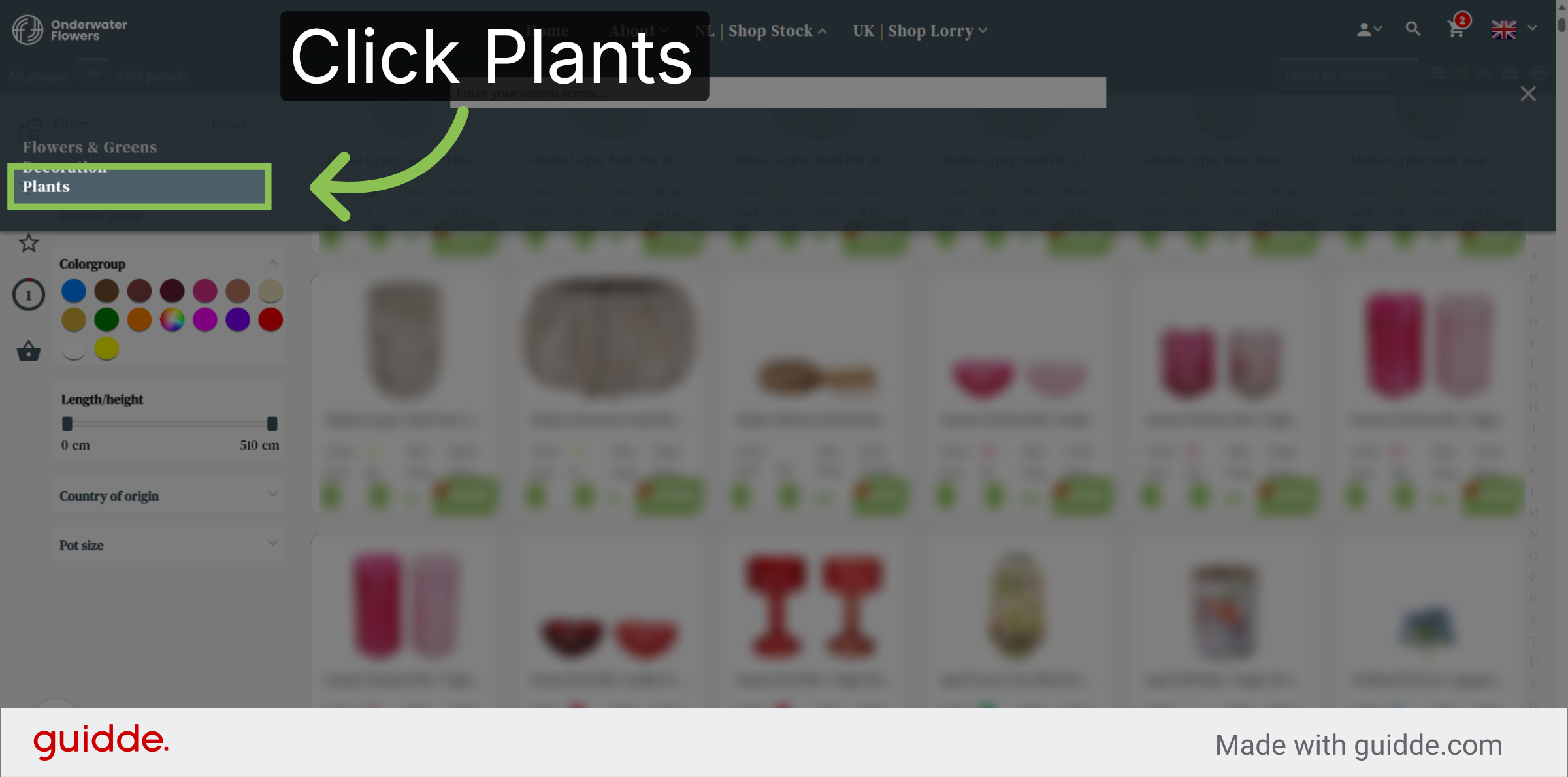Open Plants Category