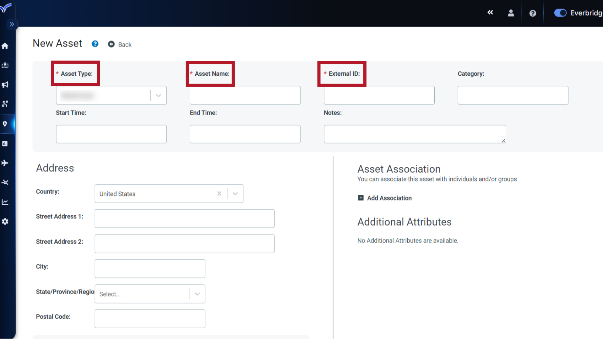 Asset Fields