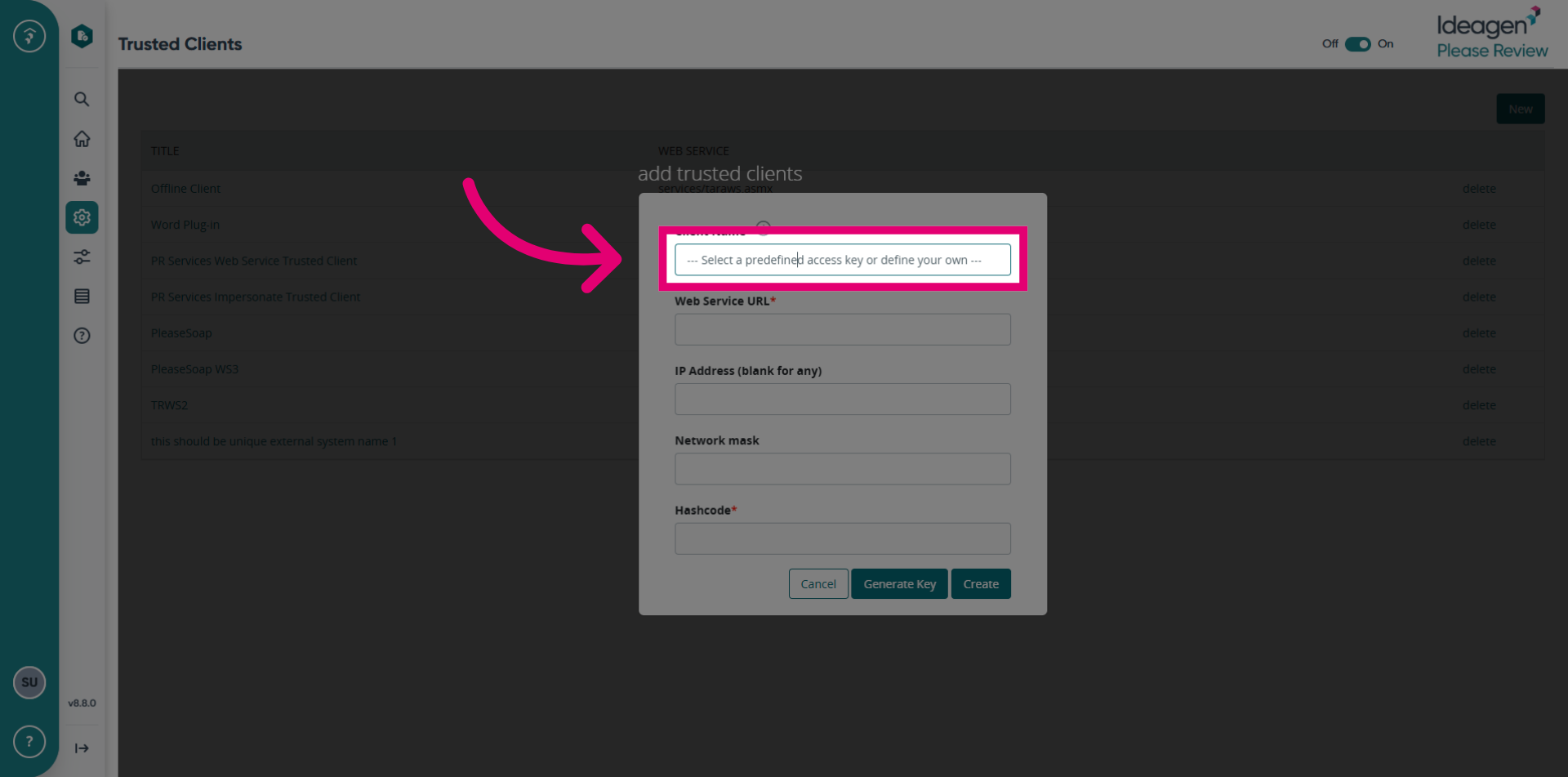 Client Name
