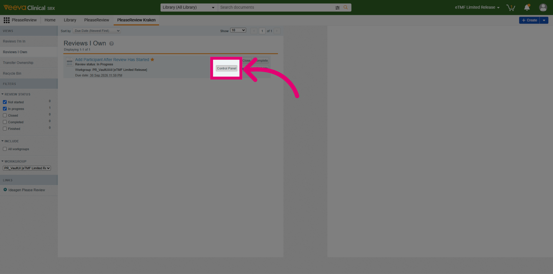 Open Control Panel Settings