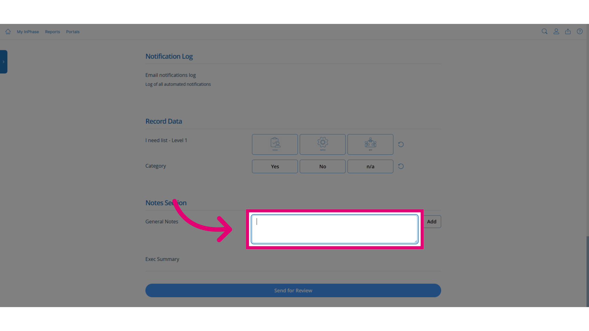 Complete the remaining fields