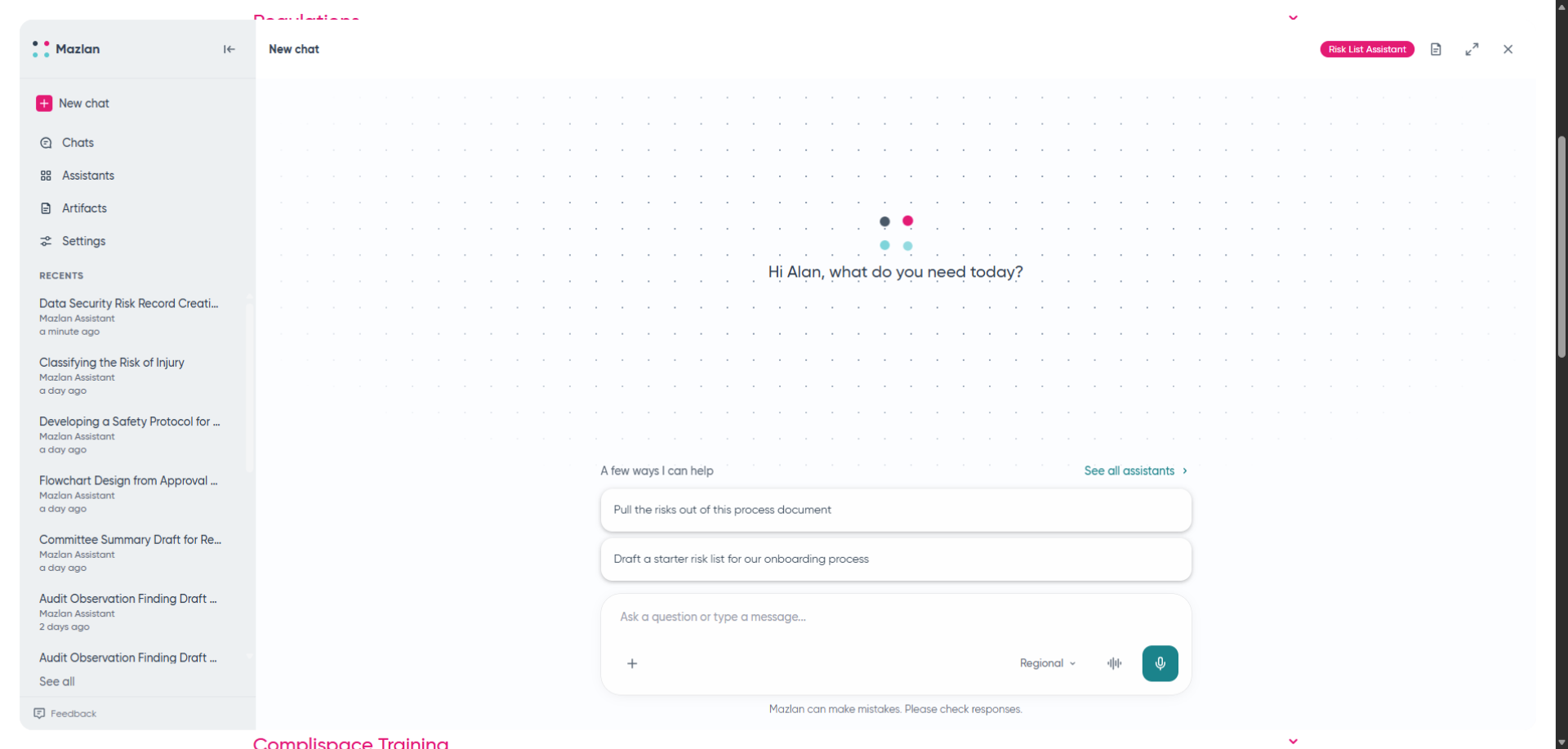 Access AI Assistant Options