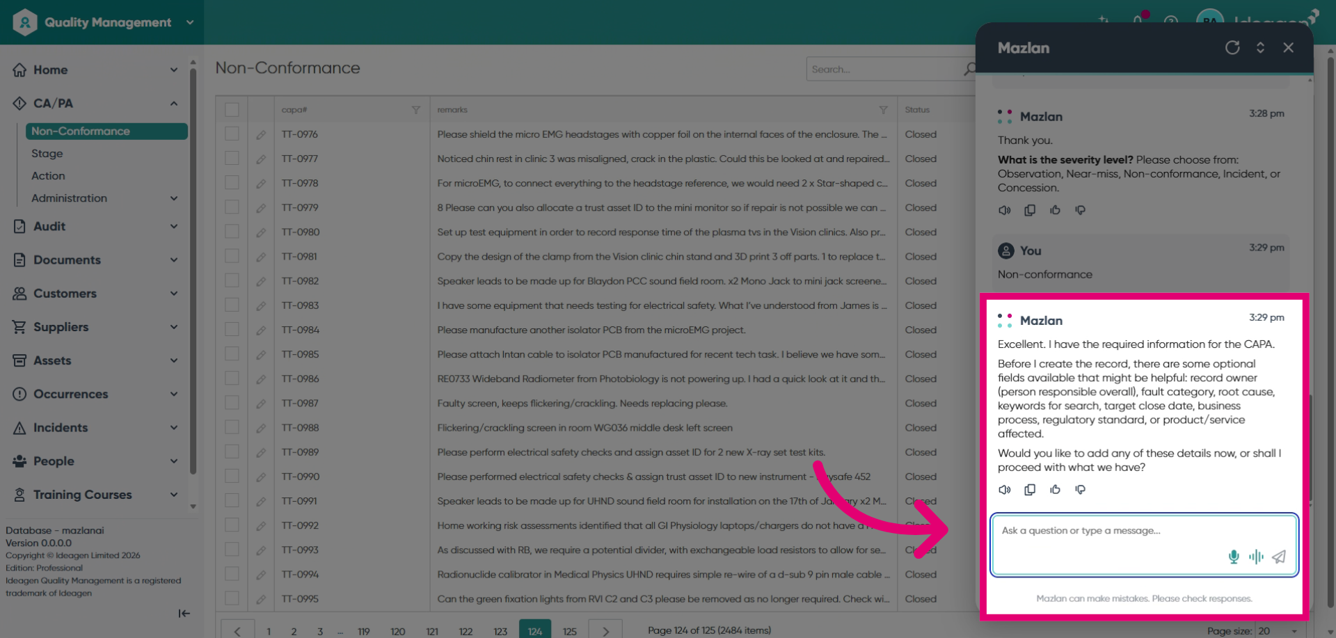 Fill Message Content