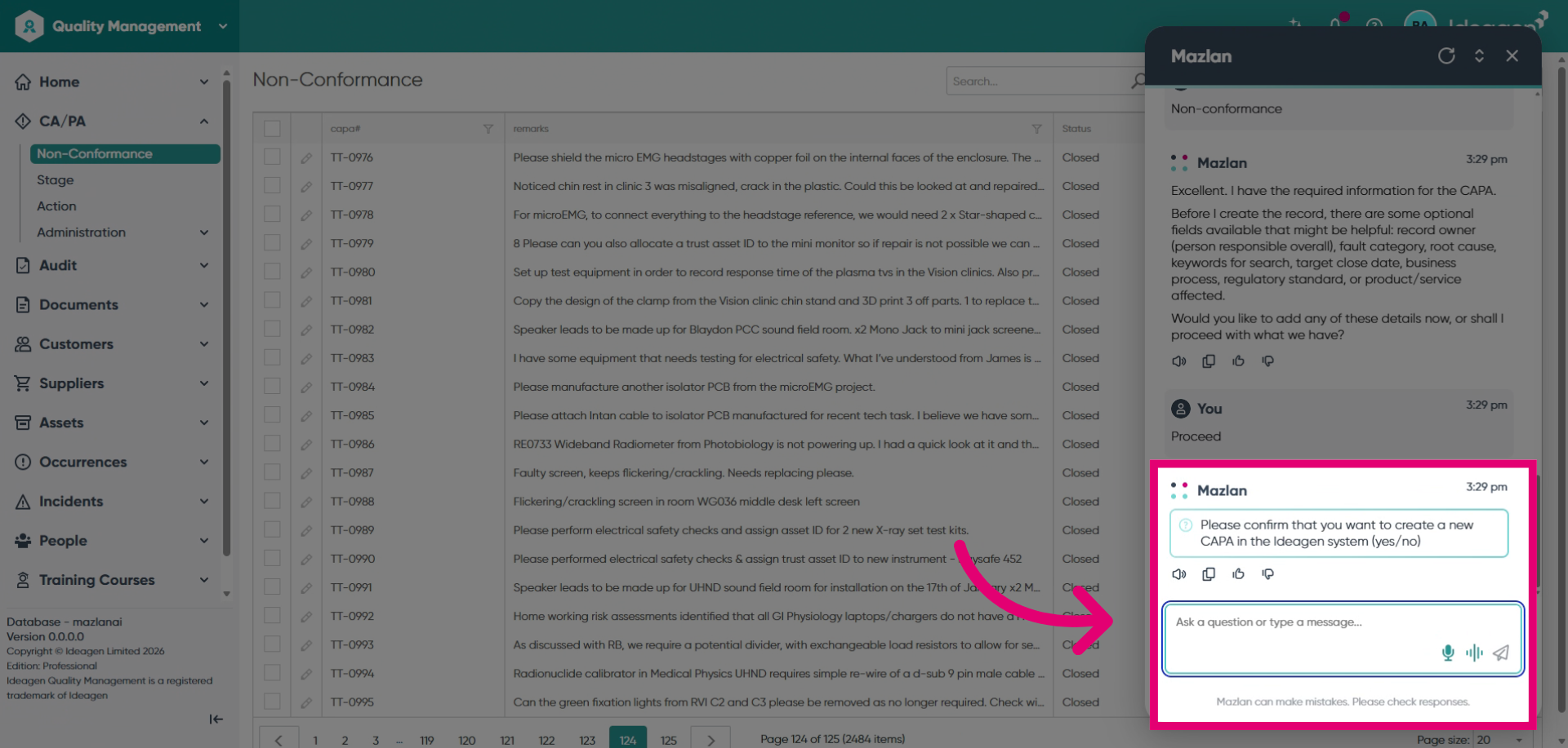 Fill Message Content