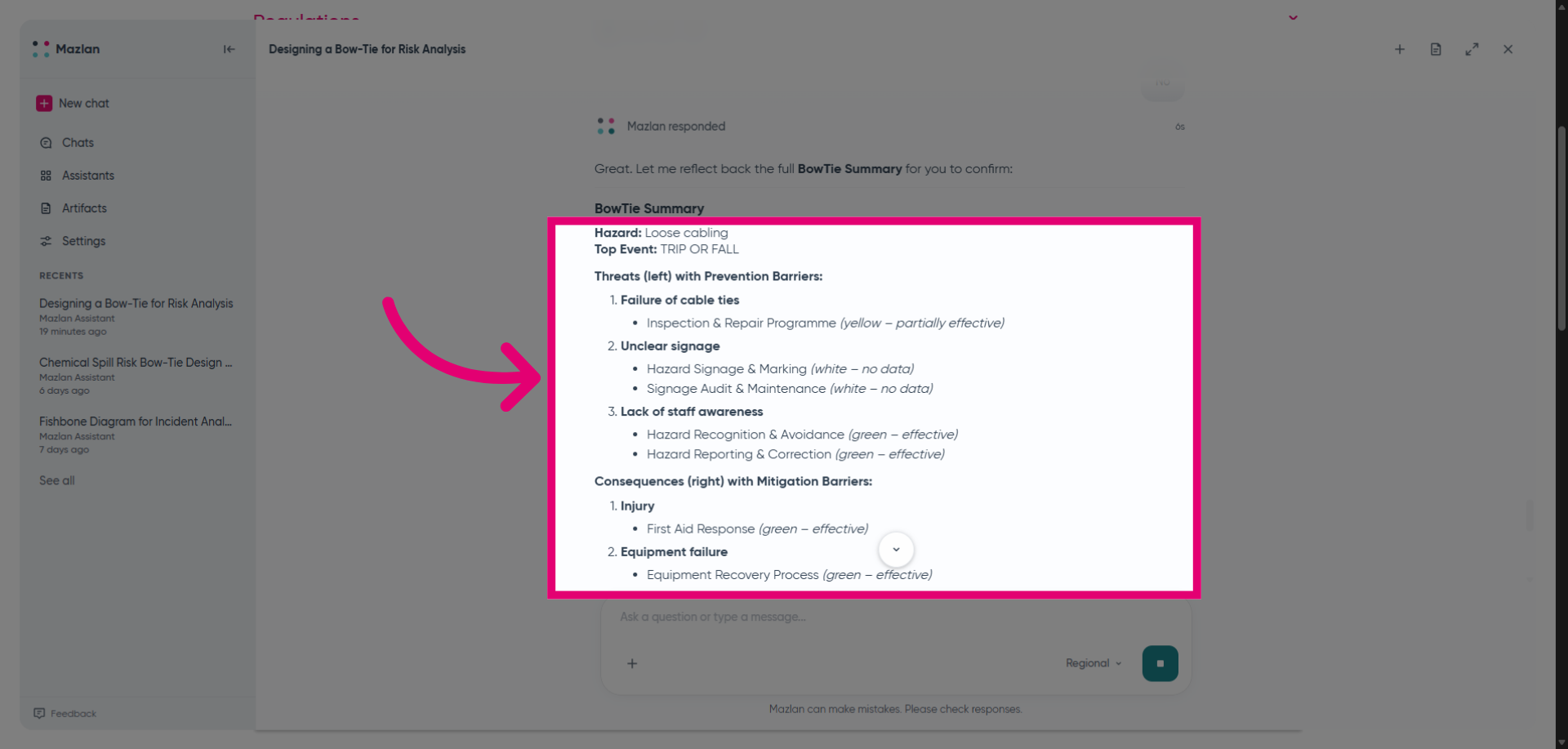 Review Risk Details and Controls