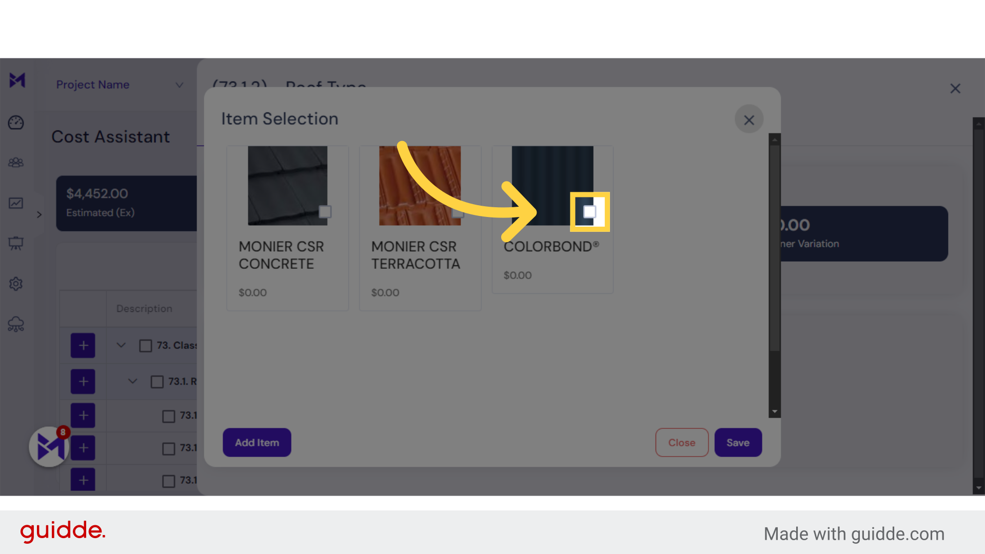 How to do selections? | Buildmacro