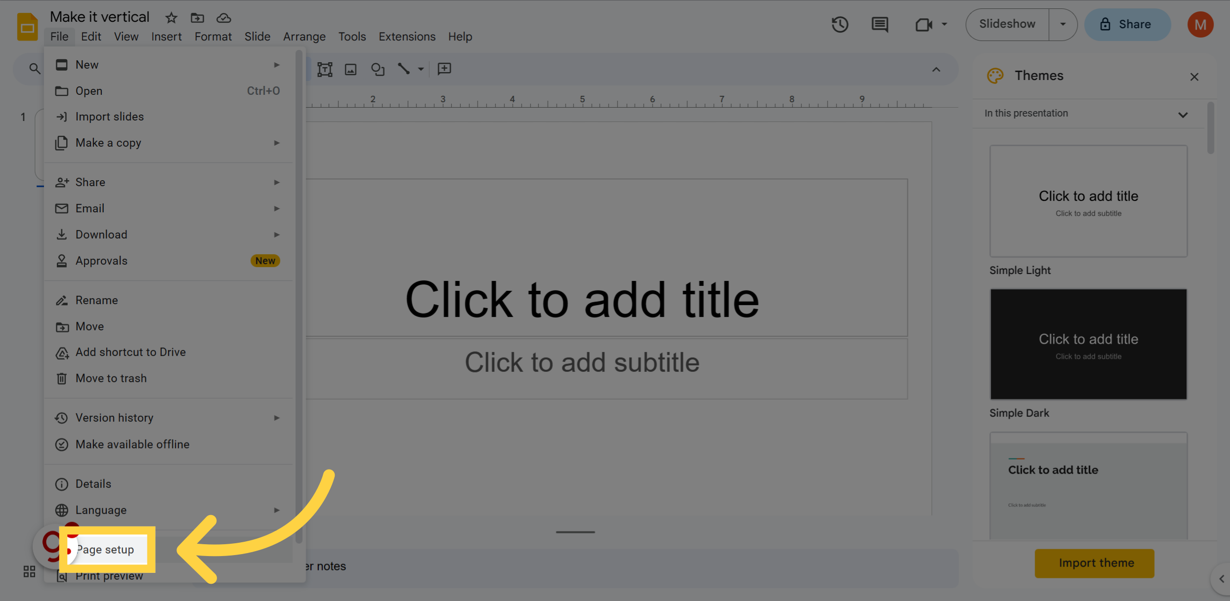 How To Make Google Slides Vertical Guidde Gallery how-to-make-google-slides-vertical-guidde-gallery