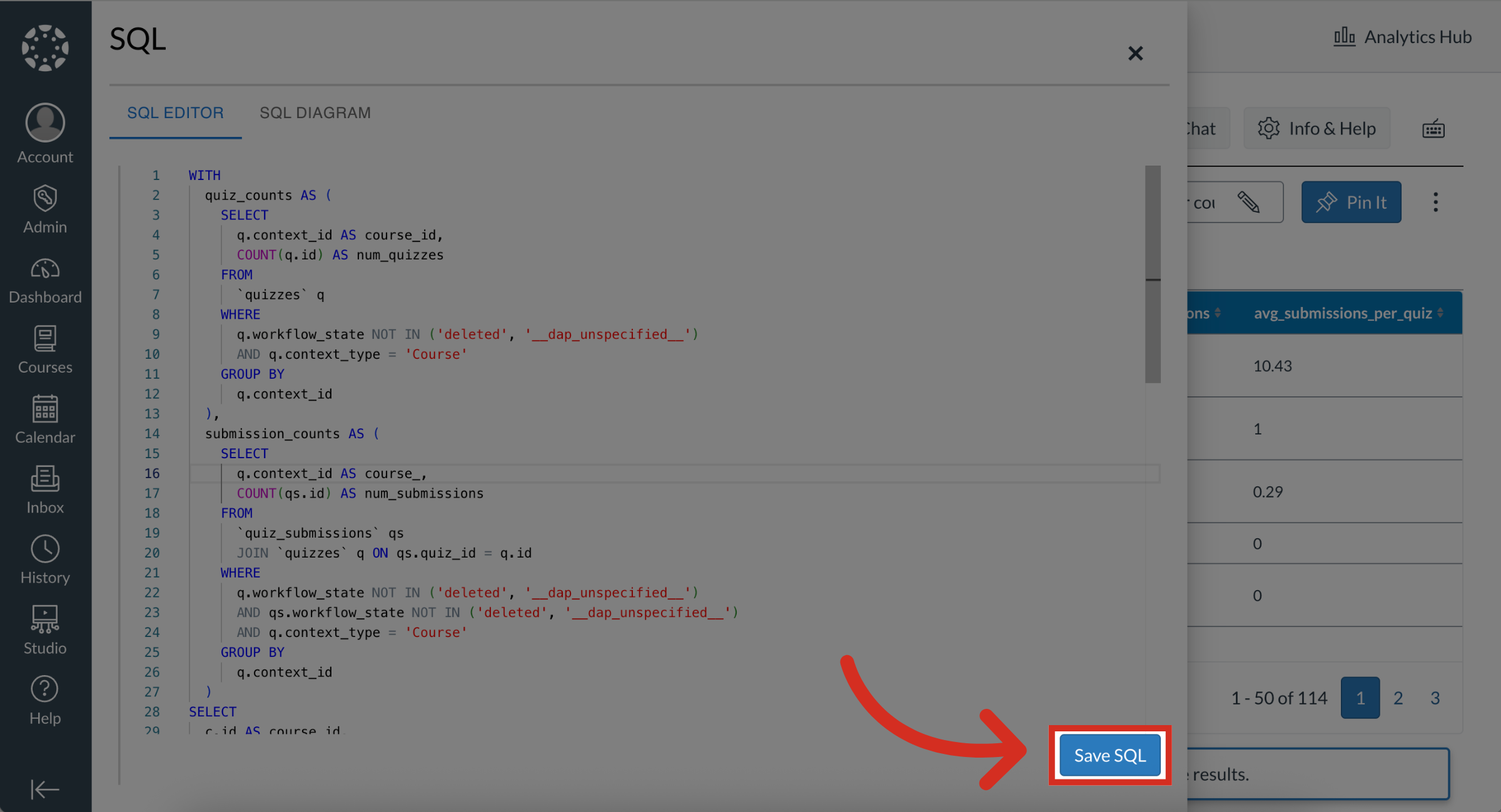 Save Point In Sql Graphical How do I view and update a generated SQL statement in Ask Your Data ...