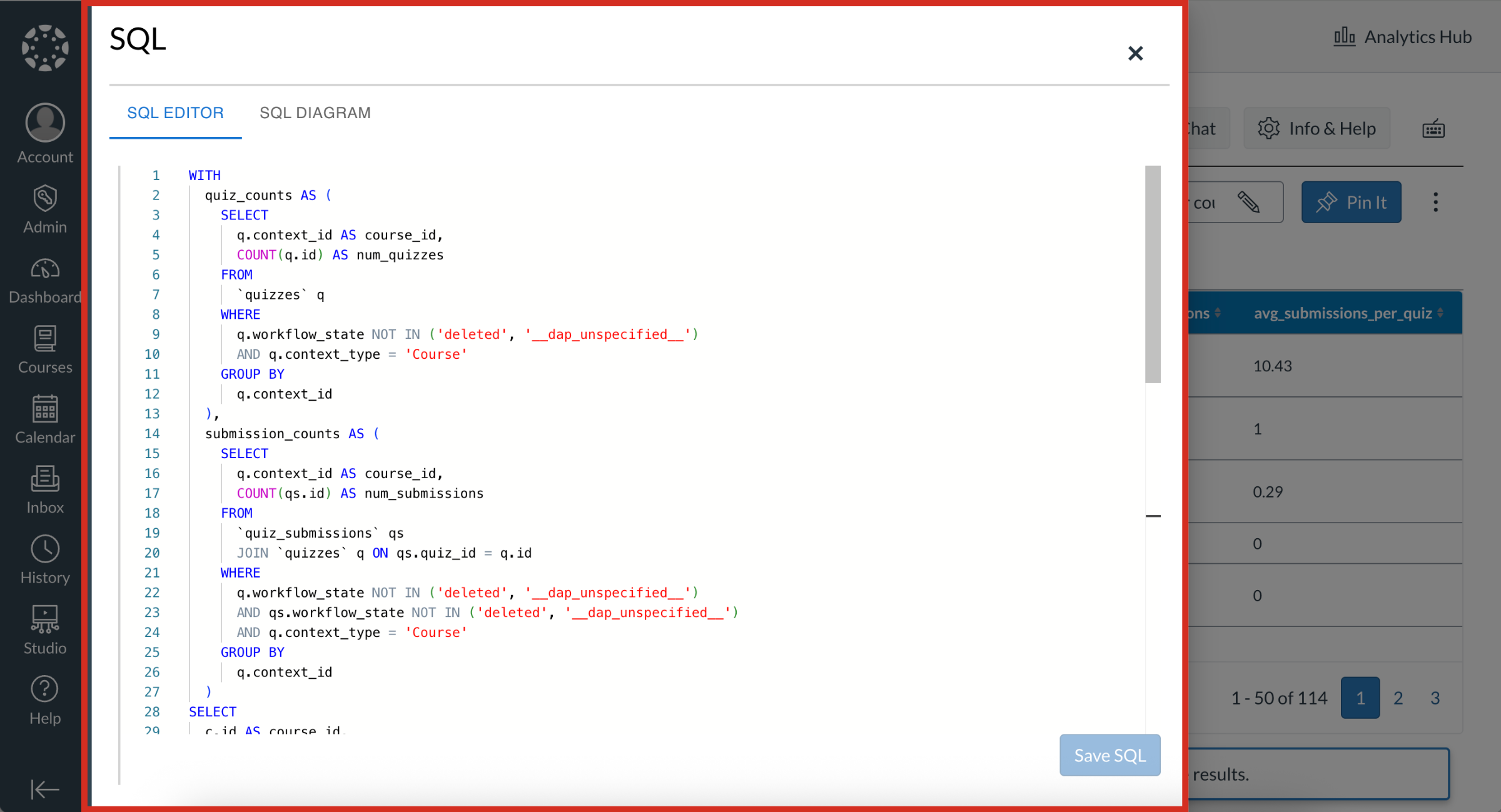 How do I view and update a generated SQL statement in Ask Your Data ...
