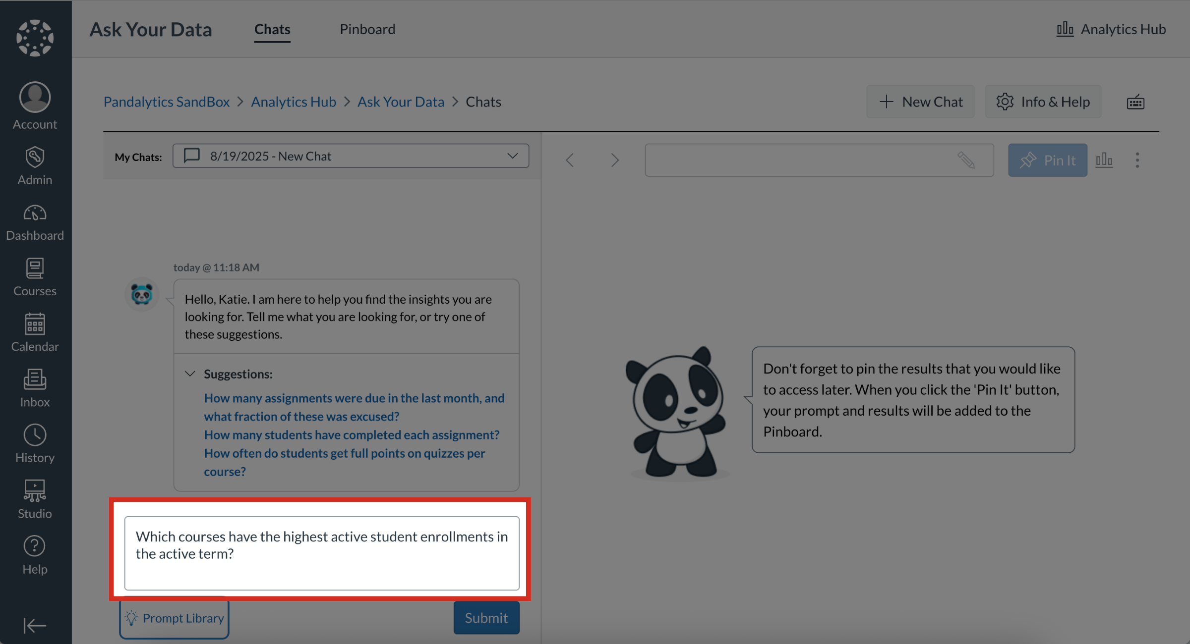 Promptly. Available What prompts are available in the Prompt Library? - Instructure Community