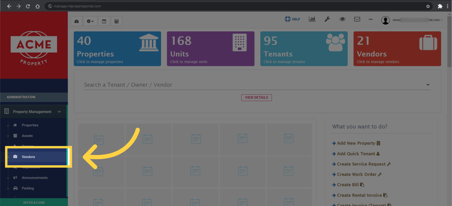 How to Add a Vendor? (step by step) - Mi Property Portal Help Center