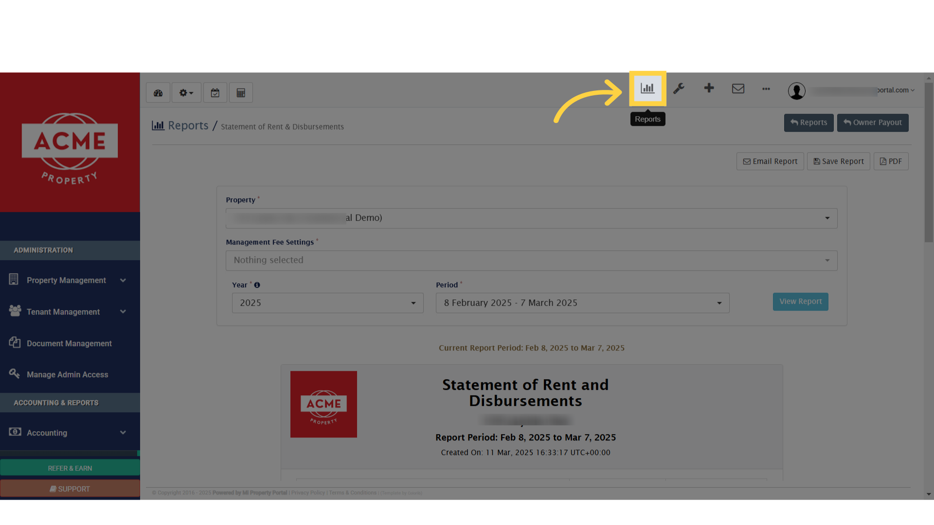 How to Create Monthly Rent and Disbursement (R&D) Report? - Mi Property ...